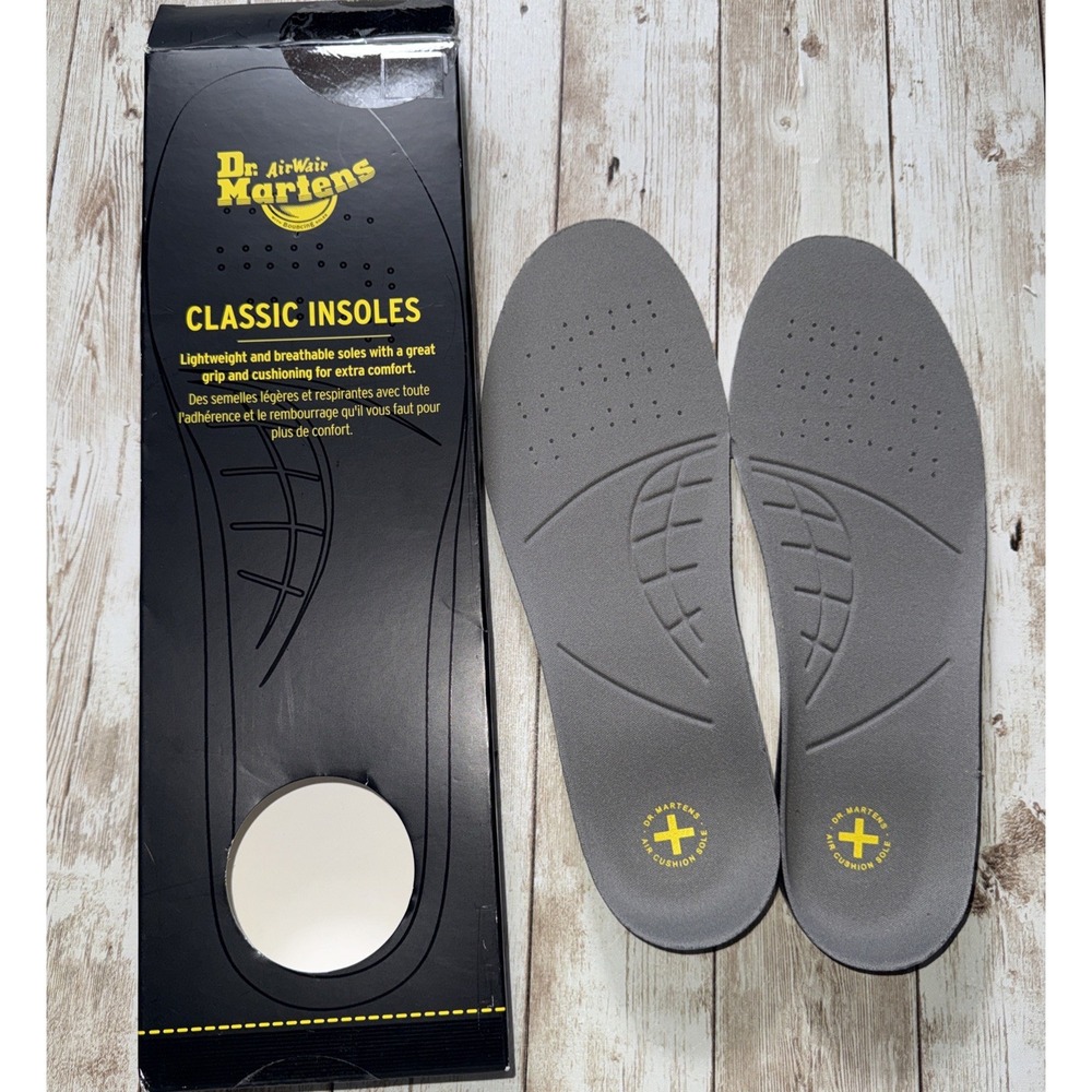Dr Martens Womens 7 Mens 6 Airwair Classic Insoles Light Breathable Comfort Fit‎
